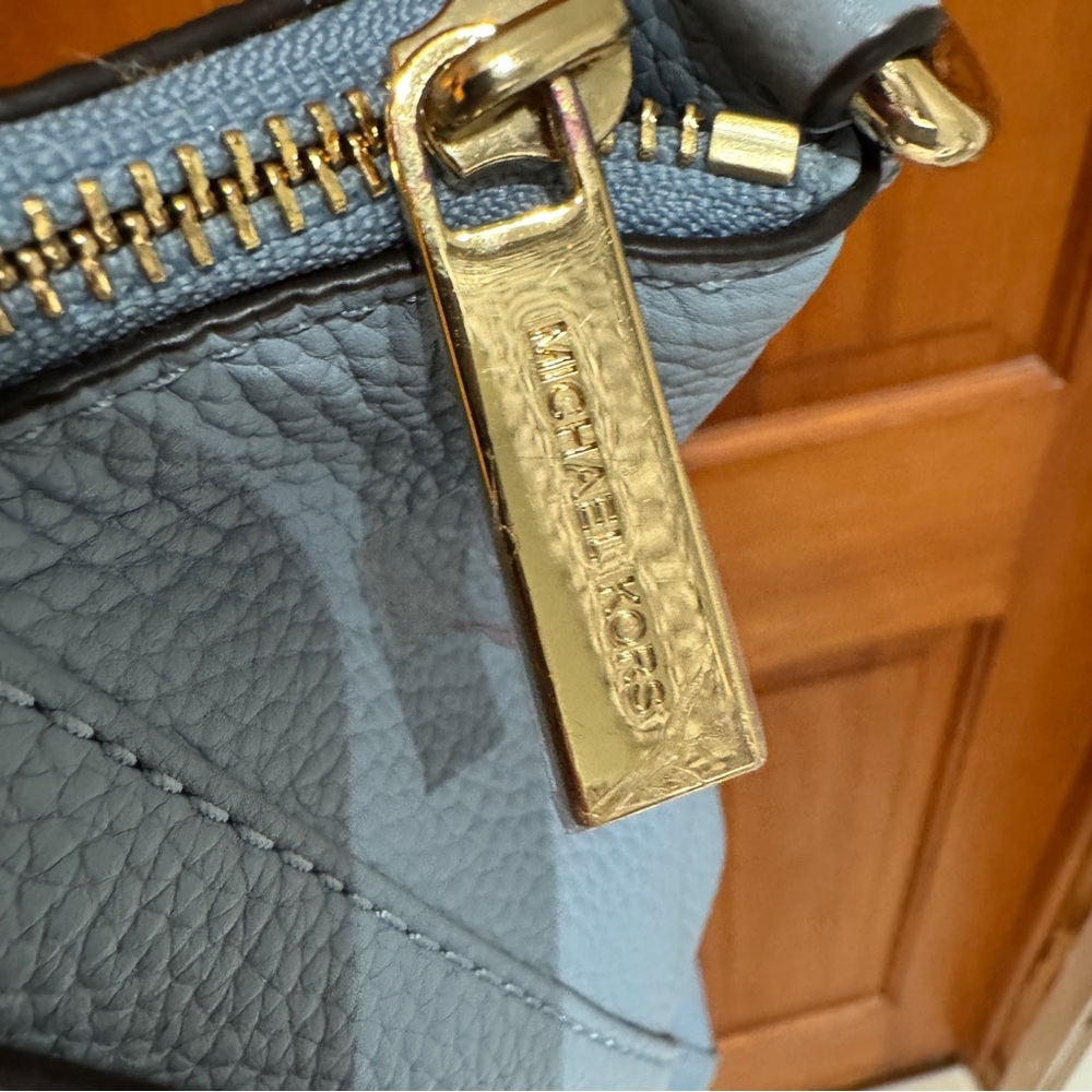 NWT Michael Kors light blue purse - Picture 5 of 11